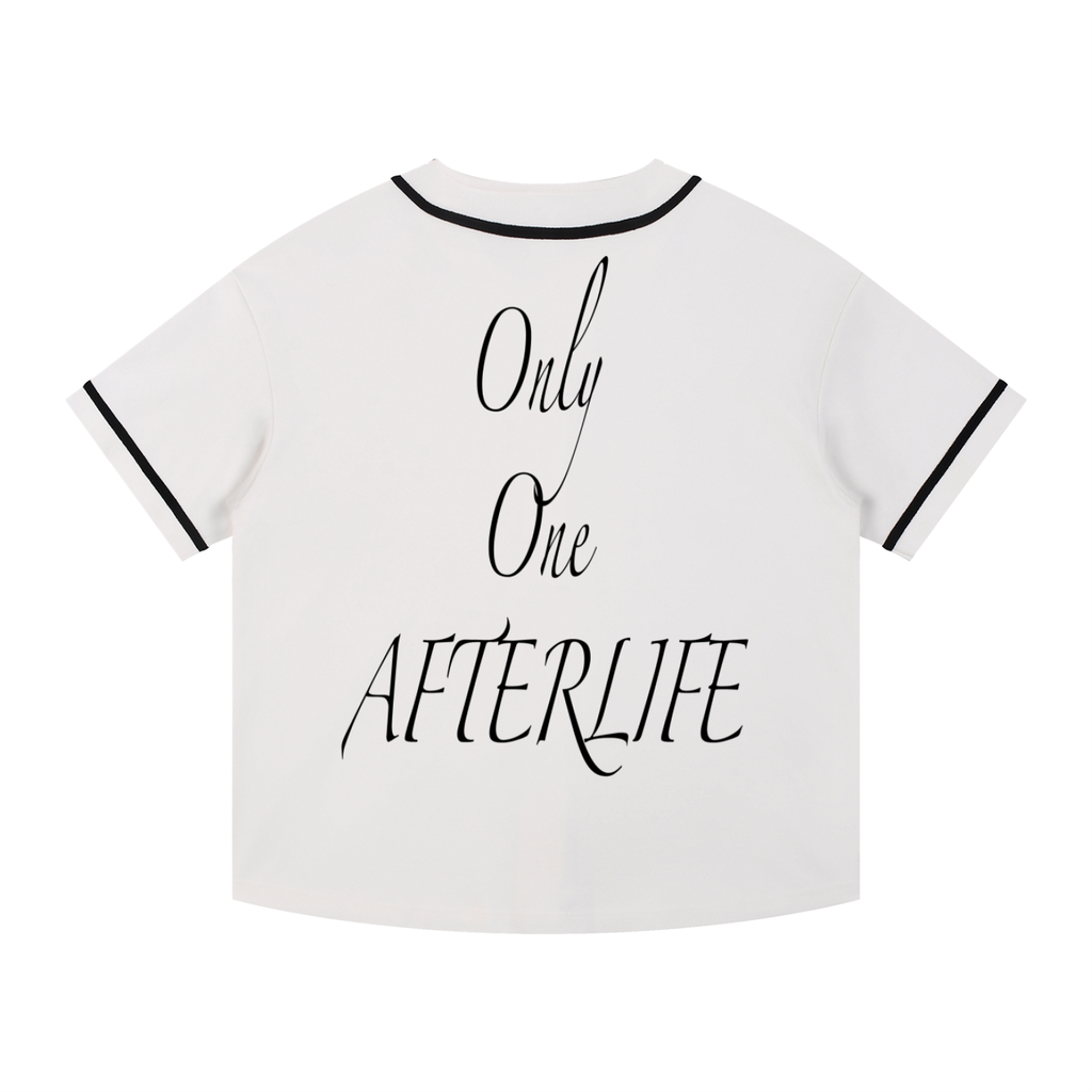 “Only One AFTERLIFE” Button-Up Jersey