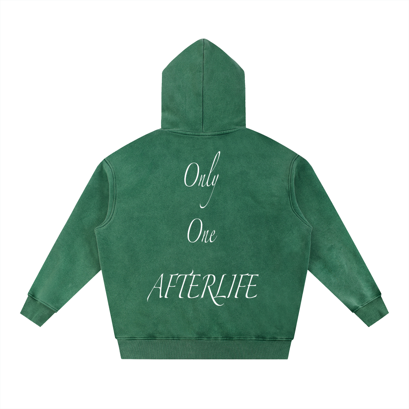Only One AFTERLIFE Snow Wash Fleece Oversize Hoodie