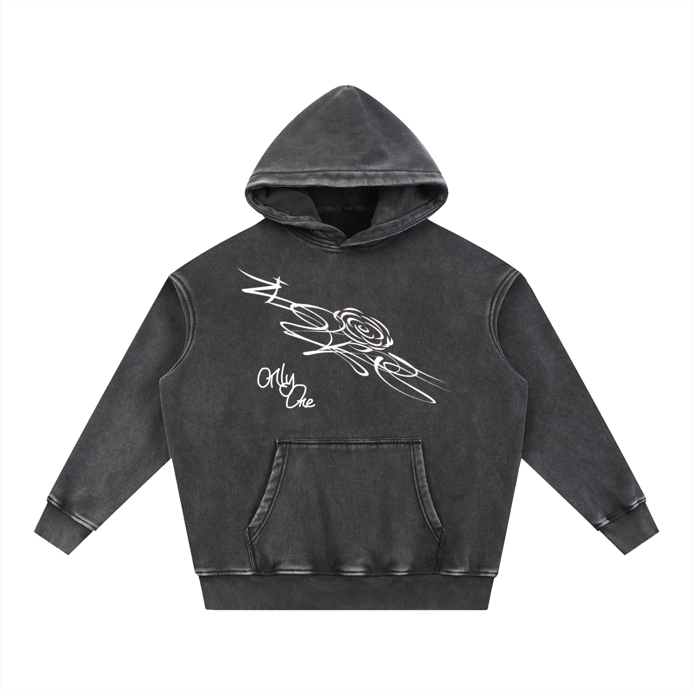 Only One “WHITE SPIDER” Hoodie