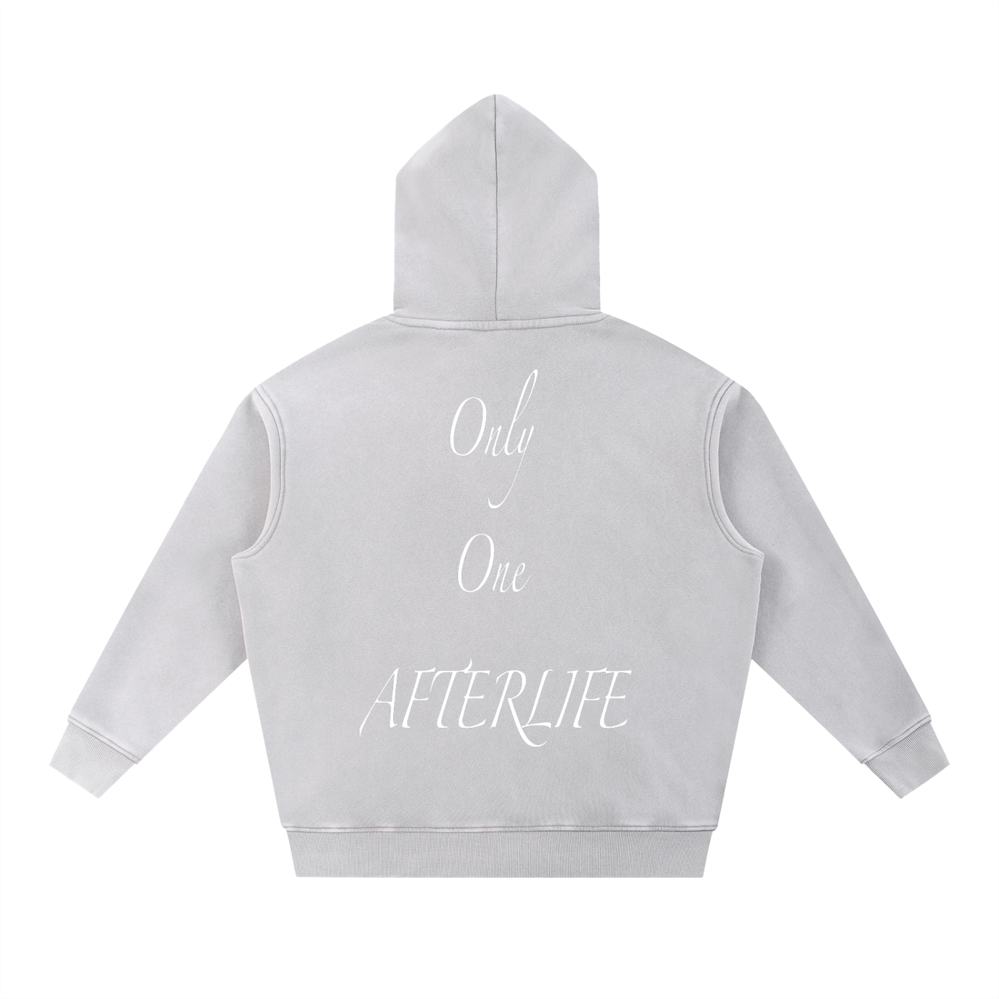 Only One AFTERLIFE Snow Wash Fleece Oversize Hoodie