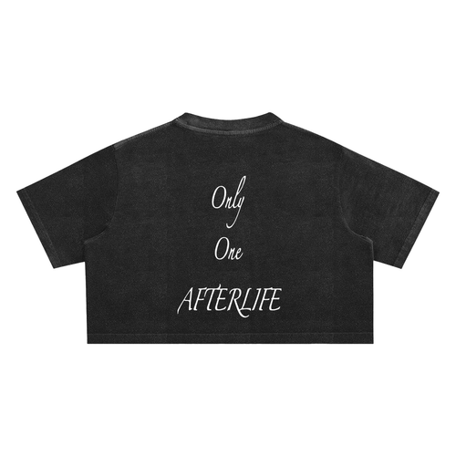 Only One AFTERLIFE “rose” Crop Top