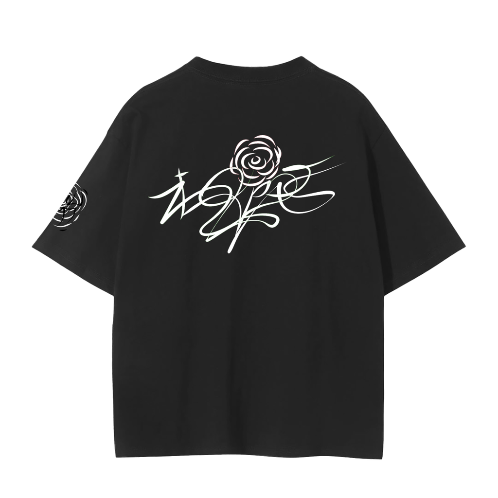 Only One AFTERLIFE ‘White Rose’ Unisex Seamless T-Shirt