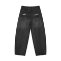 “Only One” Men's Sunfade Vintage Wash Barrel Leg Jeans